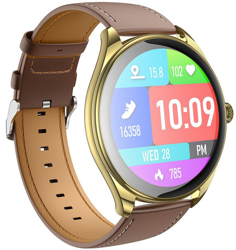 Smartwatch HOCO Y22, Auriu 