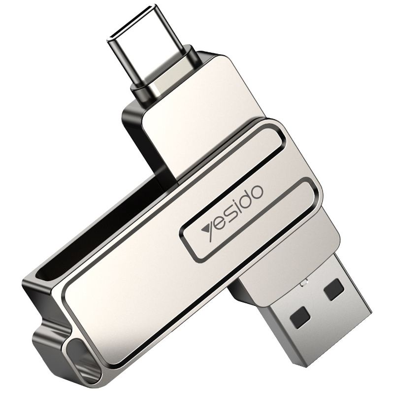 Memorie Externa USB-A - USB-C Yesido FL17, 128Gb 