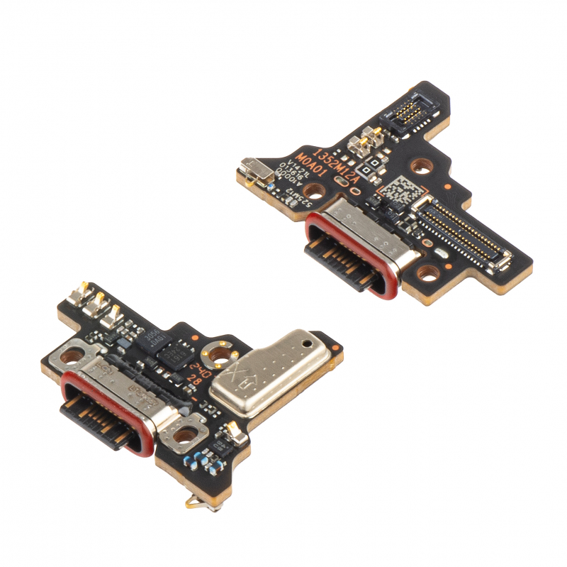 Placa cu Conector Incarcare - Microfon - Modul Cititor SIM Xiaomi 13T, Service Pack 560001M12A00 