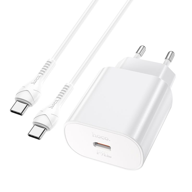 incarcator-retea-cu-cablu-usb-c-hoco-jetta-n22-2C-25w-2C-3a-2C-1-x-usb-c-2C-alb-