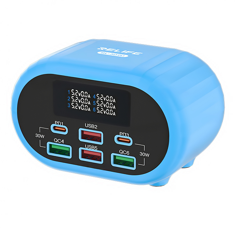 incarcator-retea-relife-rl-309u-2C-72w-2C-5a-2C-2-x-usb-c---4-x-usb-a-2C-albastru-