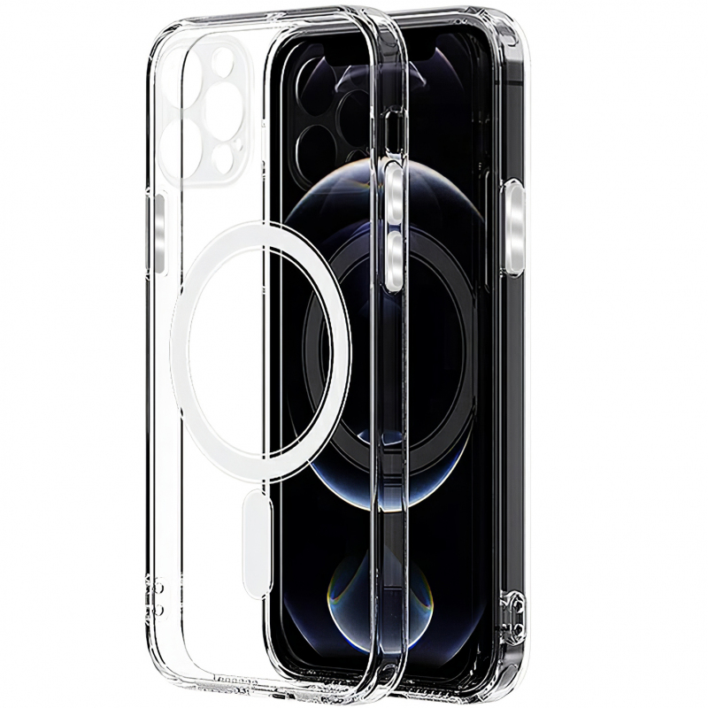 MagSafe Case for Samsung Galaxy S24 Ultra S928, OEM, Transparent