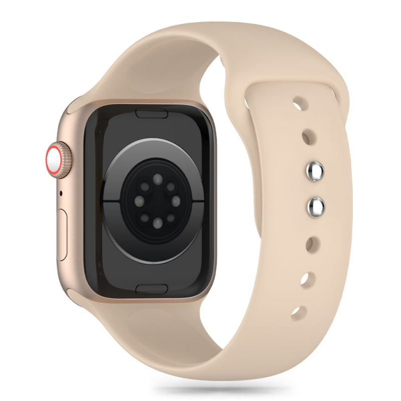 curea-tech-protect-silicone-pentru-apple-watch-41mm---40mm---38mm-series-2C-bej-