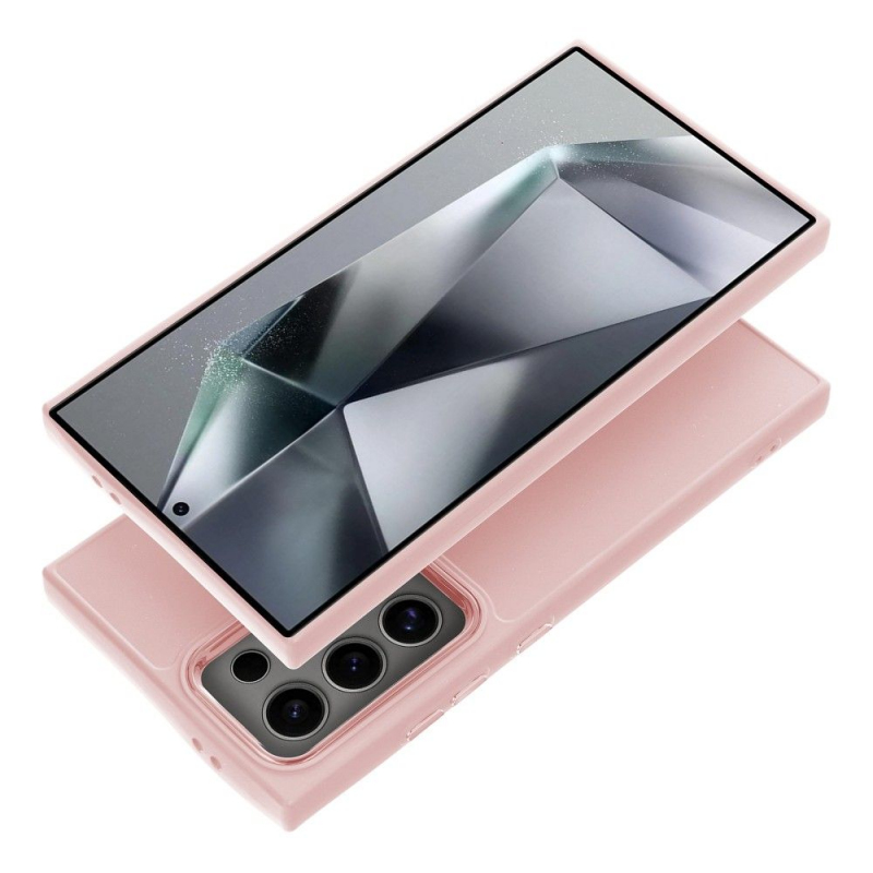 Case for Samsung Galaxy S24 FE S721, OEM, Frame, Pink 