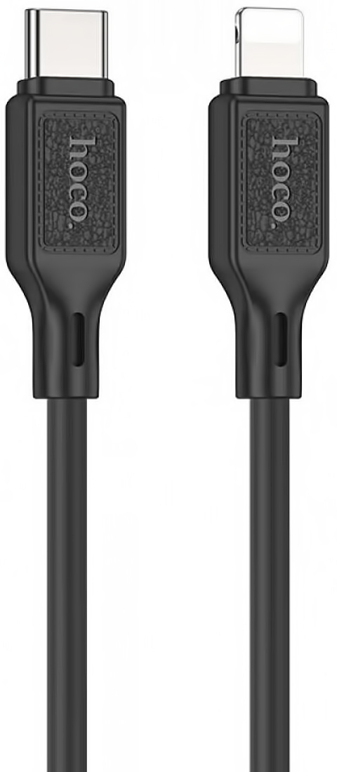 Cablu Date si Incarcare USB-C - Lightning HOCO X90, 20W, 1m, Negru 