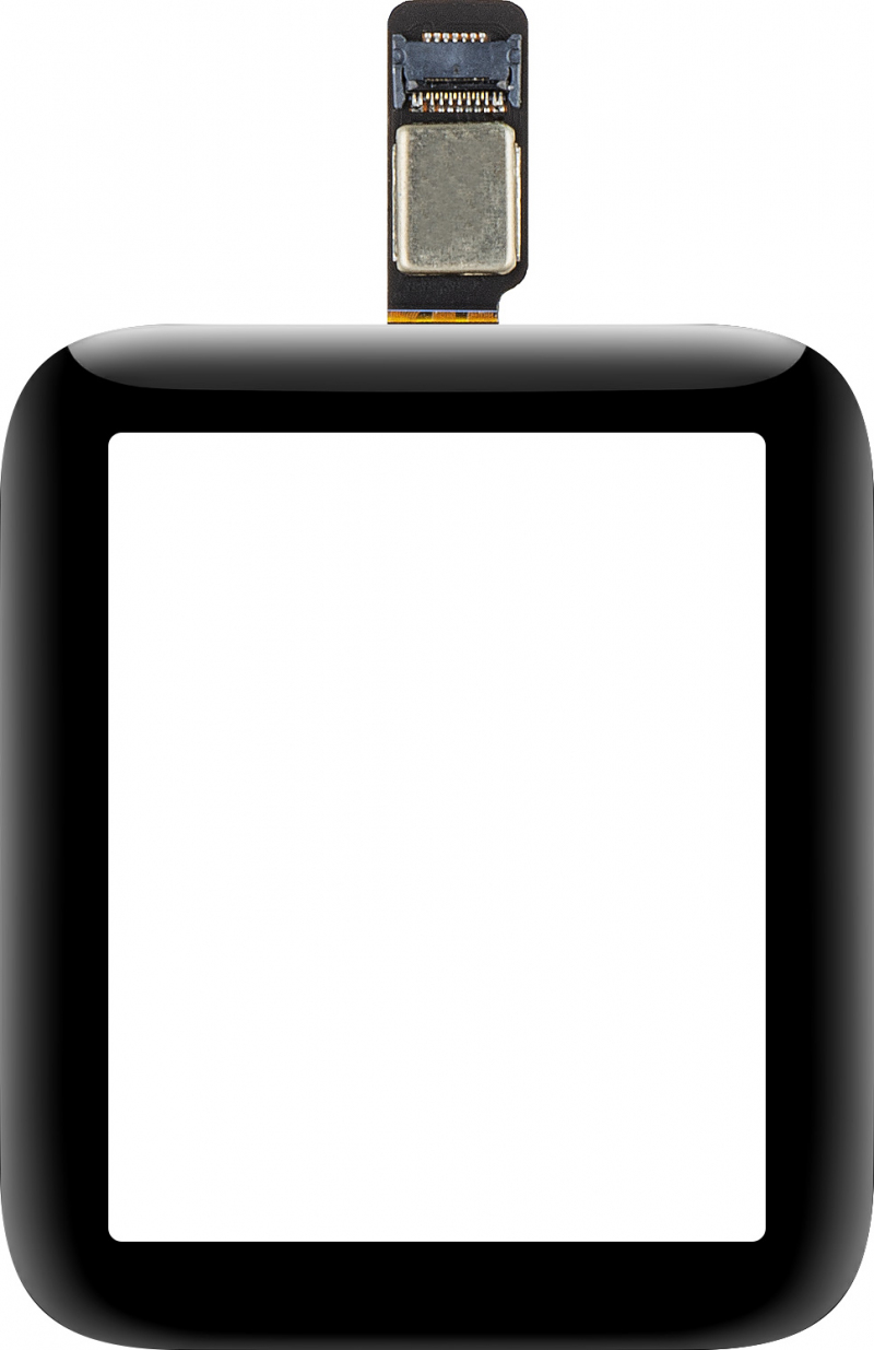 Touchscreen Forward Shield OCA za Apple Watch Series 3 42mm / Watch Series 2 42mm, Crna 