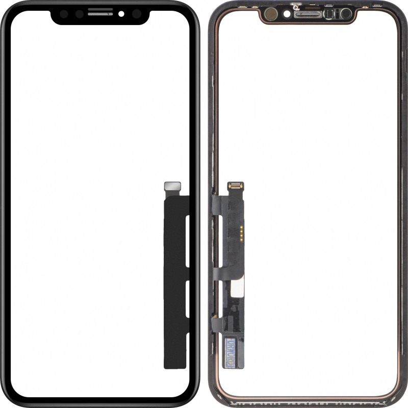 Touchscreen Forward Guard OCA for Apple iPhone XR, IC Version, Black Touchscreen Forward Guard OCA for Apple iPhone XR, IC Version, Black