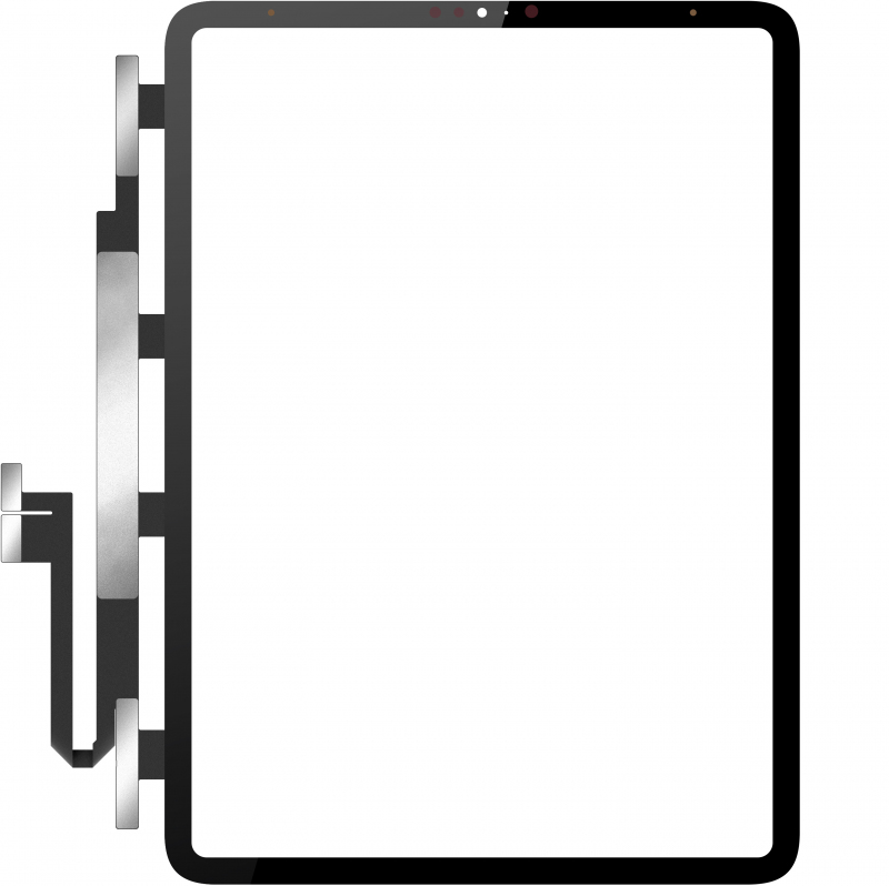 Touchscreen Forward Guard OCA for Apple iPad Pro 11 (2021), Black Touchscreen Forward Guard OCA for Apple iPad Pro 11 (2021), Black