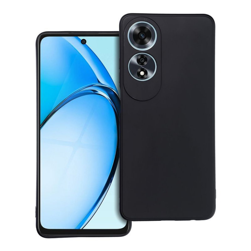 Husa pentru Oppo A60, OEM, Matt, Neagra 