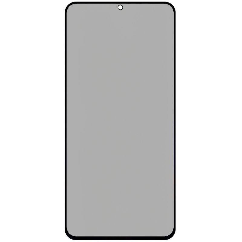 Privacy Screen Protector OEM Updated for Xiaomi Redmi Note 14 5G (Global) / Note 14 4G (Global), Tempered Glass, Full Glue