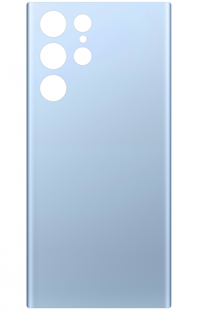 Καπάκι Μπαταρίας συμβατό με Samsung Galaxy S22 Ultra 5G S908, Μπλε