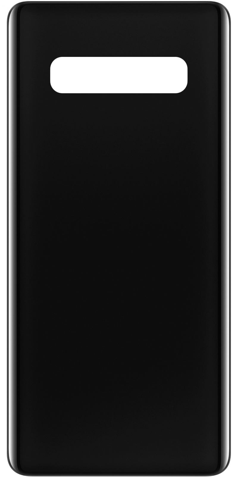 Battery Cover compatible with Samsung Galaxy S10+ G975, Black
