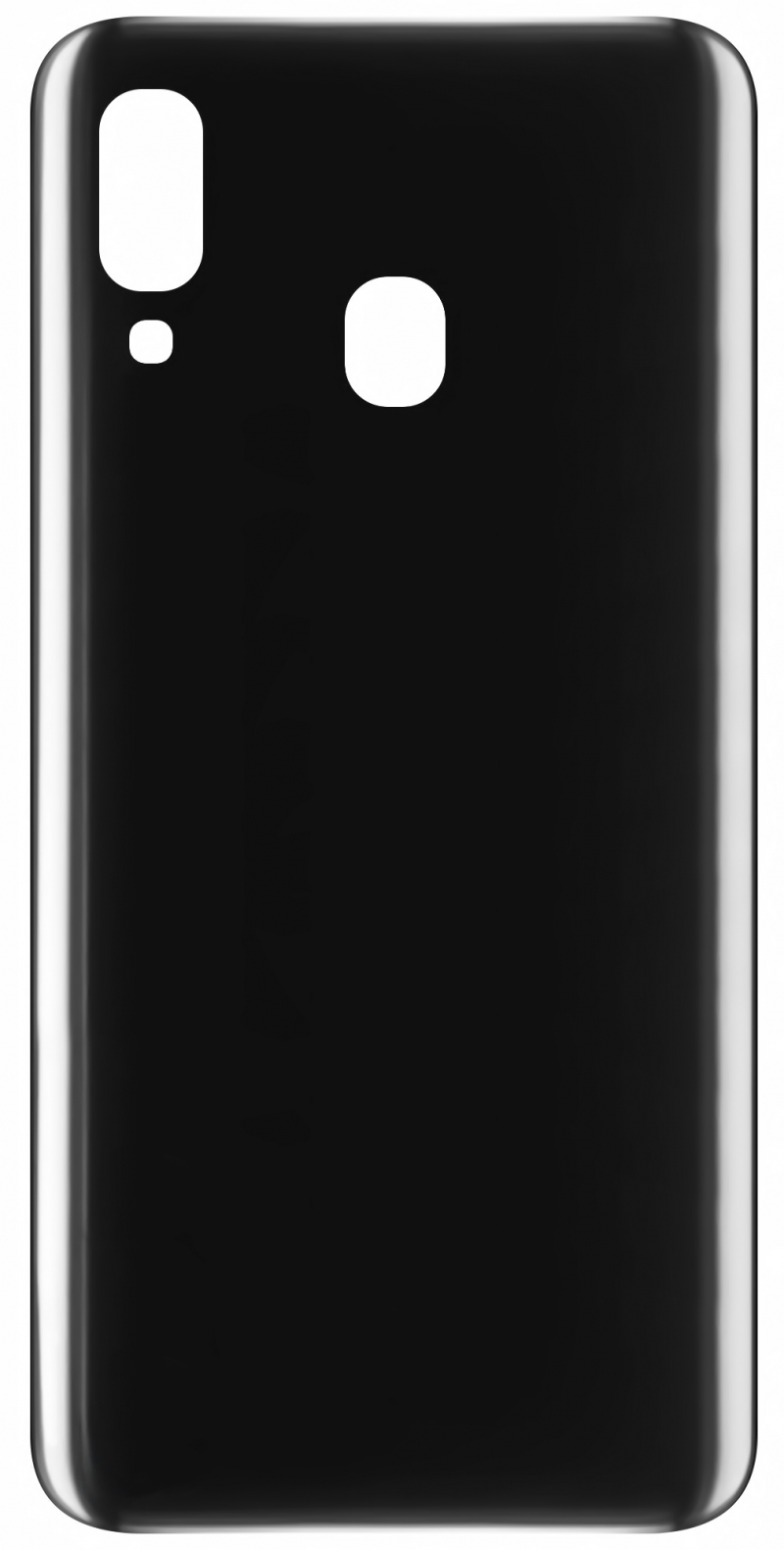 Pokrov baterije združljiv z Samsung Galaxy A40 A405, Črn