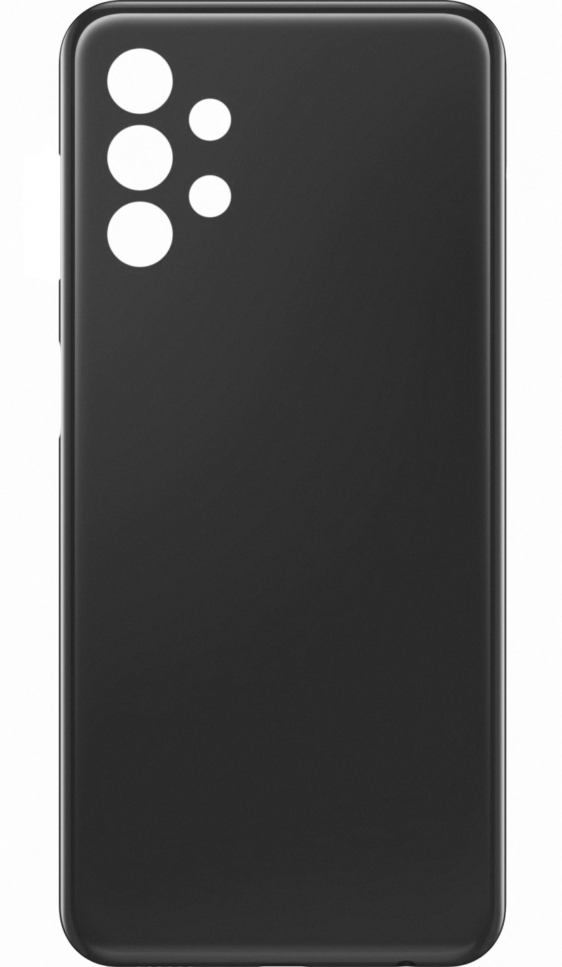 Battery Cover compatible with Samsung Galaxy A13 A135, Black