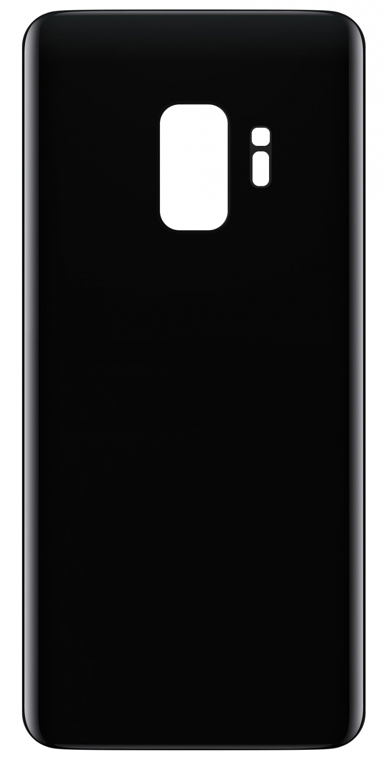 Battery Cover compatible with Samsung Galaxy S9 G960, Black