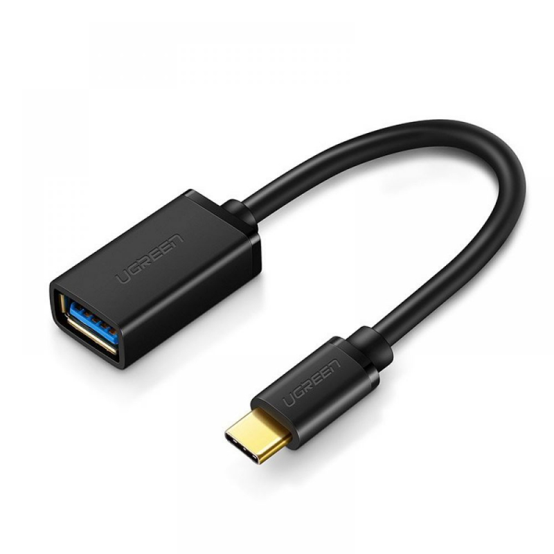 Adaptor OTG USB-C - USB-A UGREEN US154, Negru 