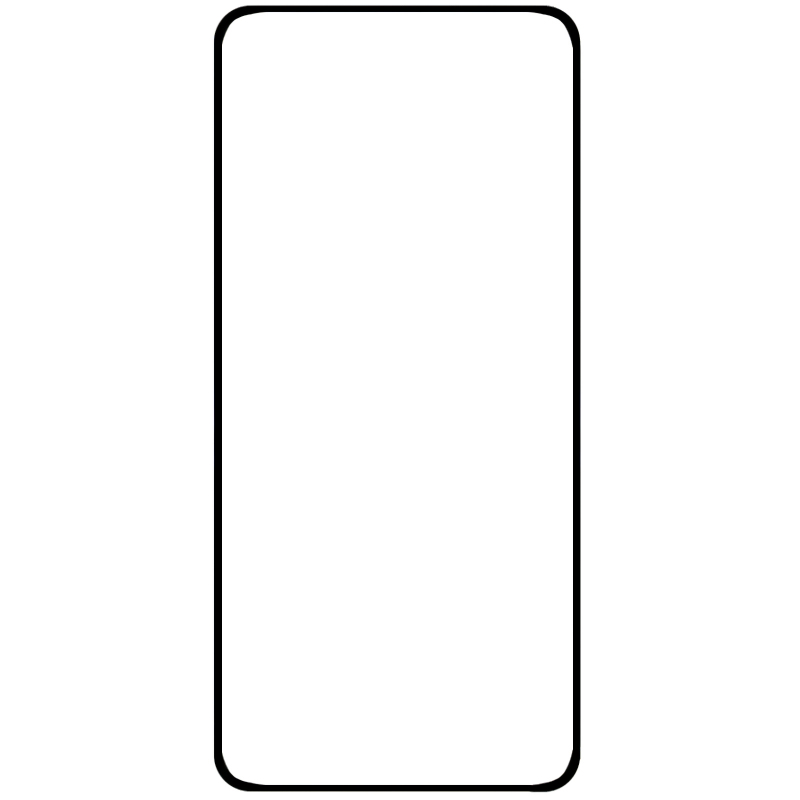 OEM Screen Protector for Xiaomi Redmi Note 14 Pro 5G, Tempered Glass, Full Glue, 5D, Black 
