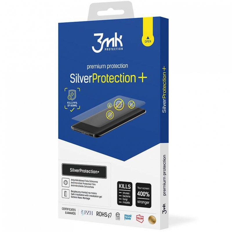 3MK Silver Protect+ Screen Protector for OnePlus 13R, Plastic 3MK Silver Protect+ Screen Protector for OnePlus 13R, Plastic