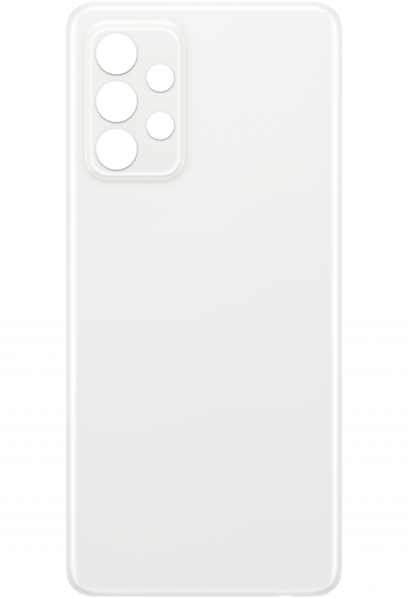 Battery Cover compatible with Samsung Galaxy A52 5G A526 / A52 A525, White Battery Cover compatible with Samsung Galaxy A52 5G A526 / A52 A525, White