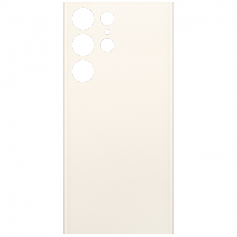 Battery Cover compatible with Samsung Galaxy S23 Ultra S918, White