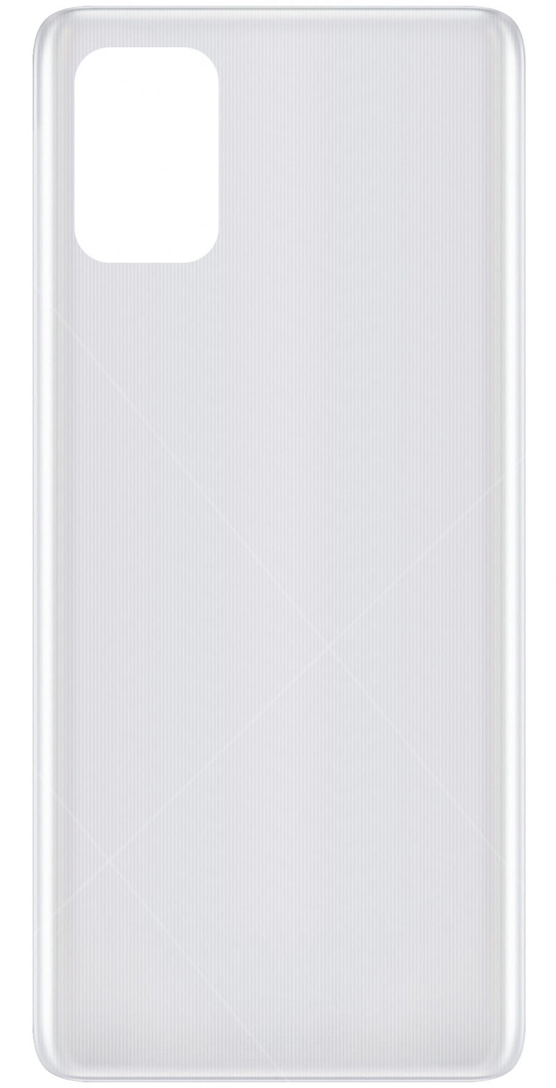 Battery Cover compatible with Samsung Galaxy A71 A715, Silver