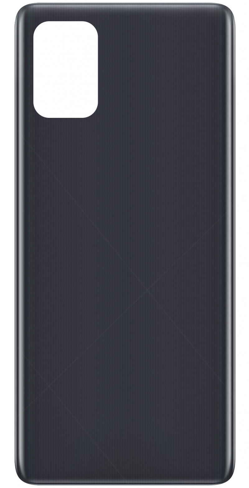 Battery Cover compatible with Samsung Galaxy A71 A715, Black 