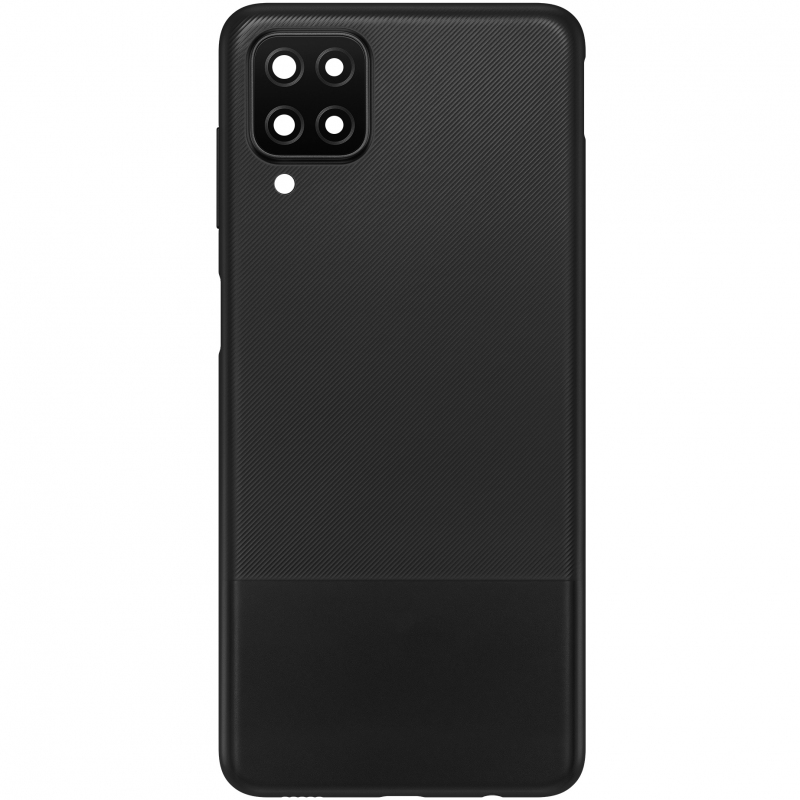 Battery Cover compatible with Samsung Galaxy A12 A125, Black Battery Cover compatible with Samsung Galaxy A12 A125, Black