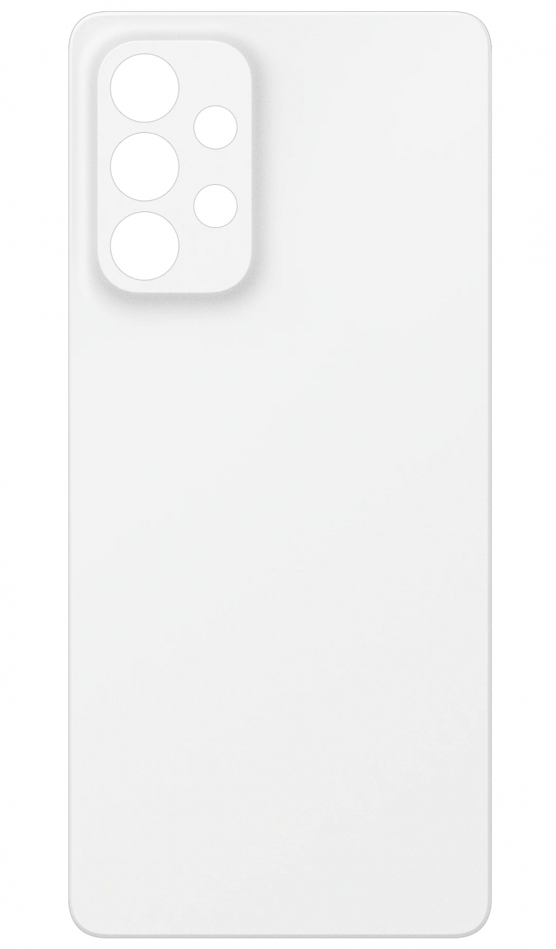Battery Cover compatible with Samsung Galaxy A53 5G A536, White Battery Cover compatible with Samsung Galaxy A53 5G A536, White