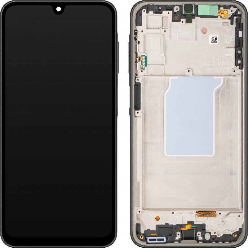 Touchscreen Display Samsung Galaxy A26 A266, with Frame, Black, Service Pack GH82-37049A Touchscreen Display Samsung Galaxy A26 A266, with Frame, Black, Service Pack GH82-37049A