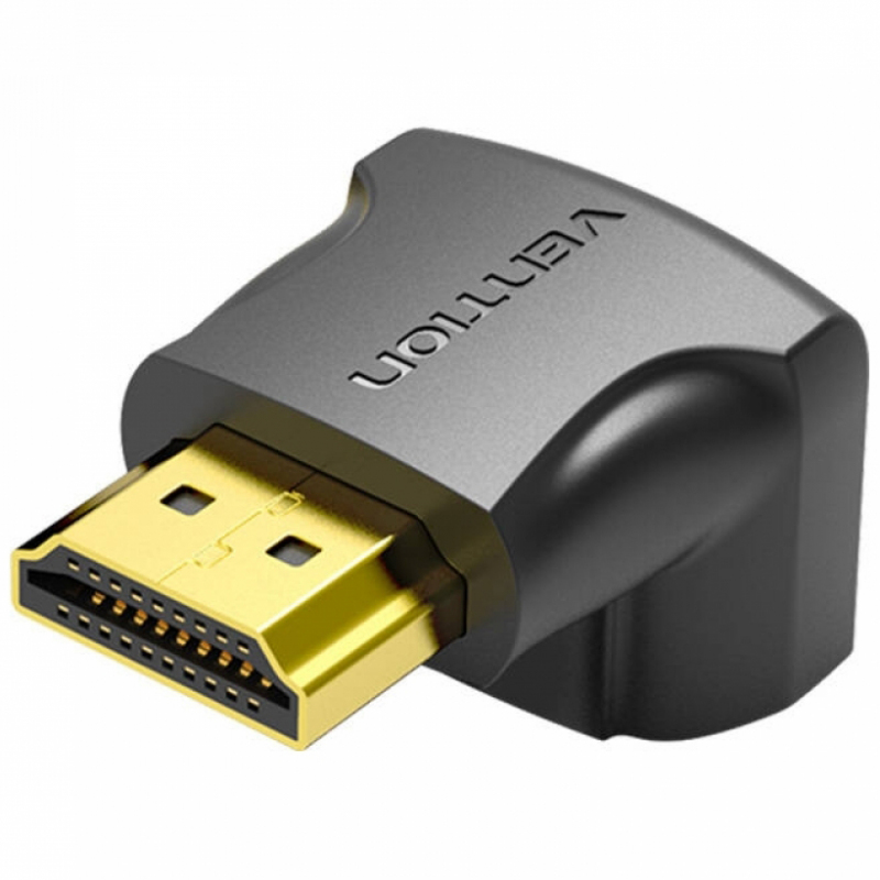 Vention Angled Video Adapter, HDMI - HDMI, 4K, Black AINB0 