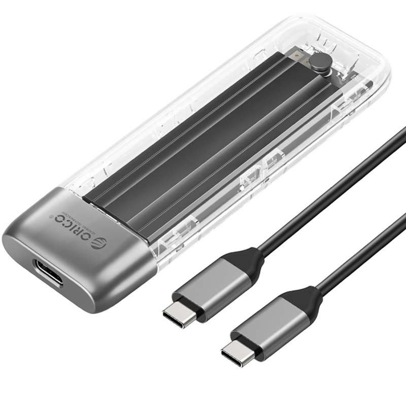 Orico TXM2-C3 Rack for M.2 NVMe SATA SSD, Gray