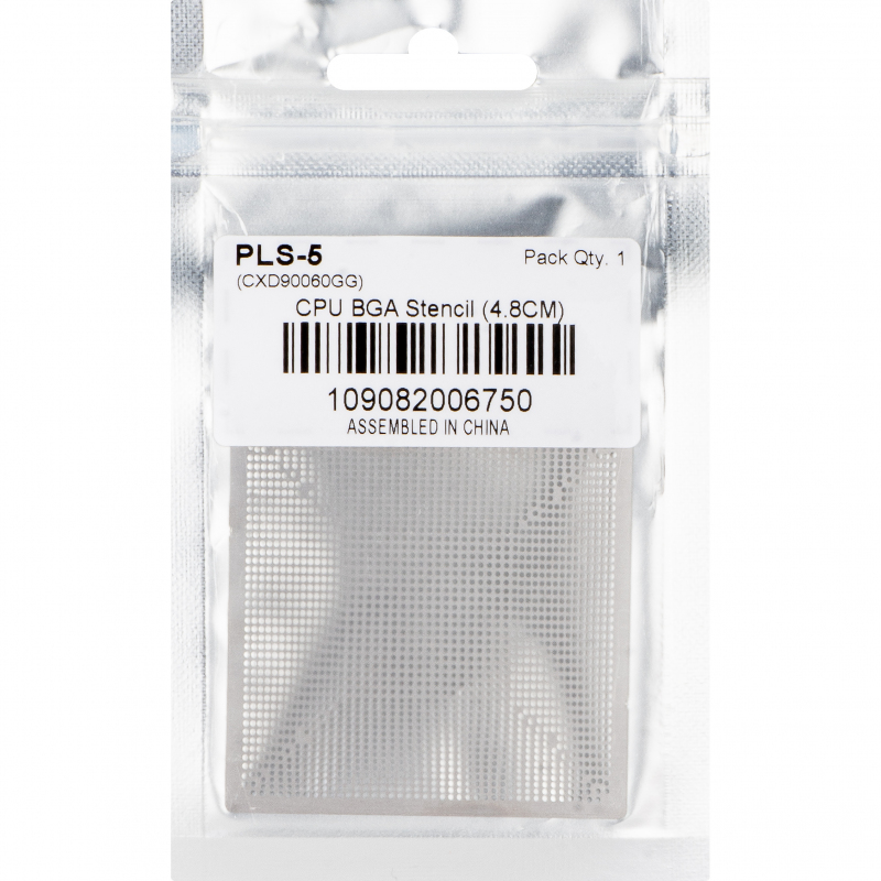 OEM BGA Stencil for Sony PlayStation 5, CXD90060GG, 4.8cm 