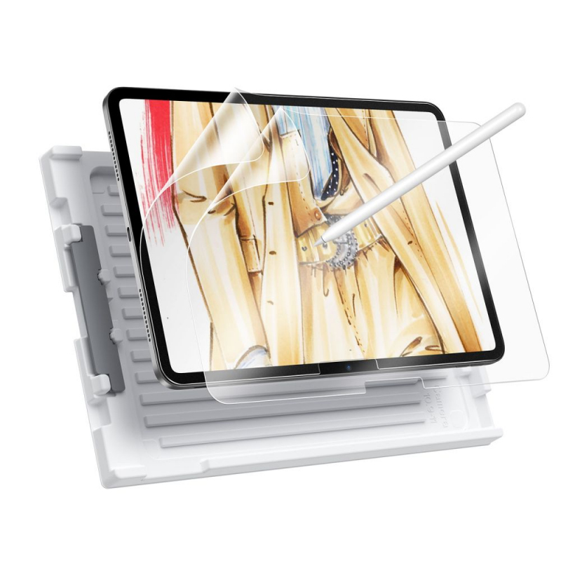 ESR Paper Feel Screen Protector for Apple iPad Pro 11 (2024), Plastic, Set of 2 pieces