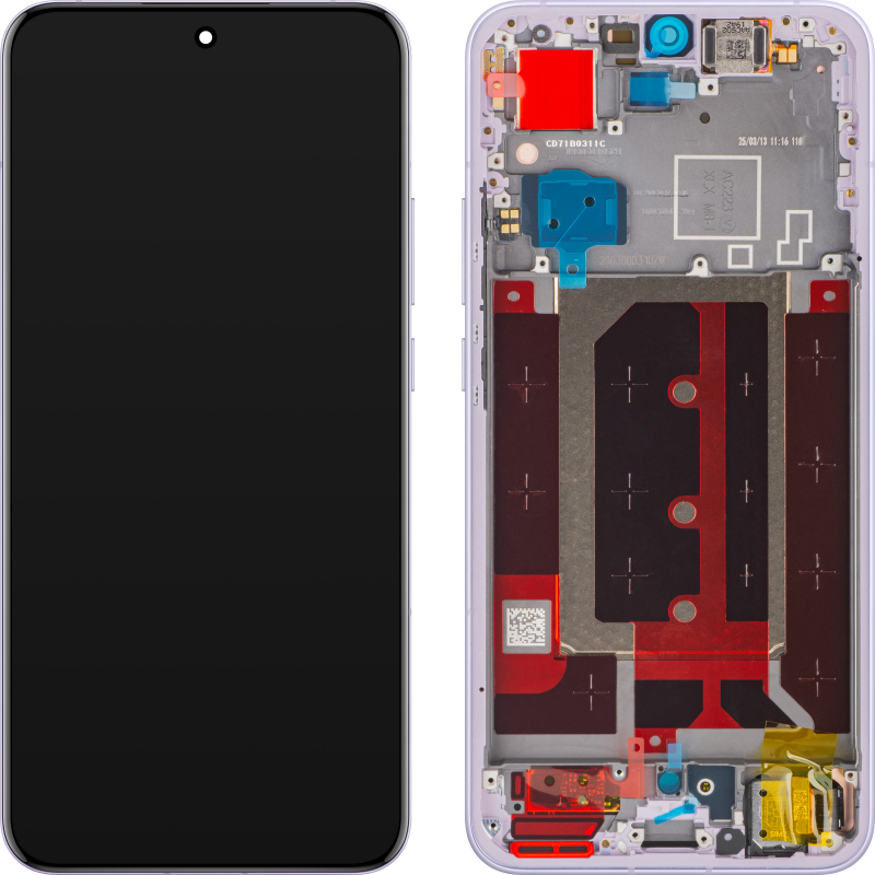 Display cu Touchscreen Oppo Reno13 Pro, cu Rama, Mov (Plume Purple), Service Pack 621029000383 