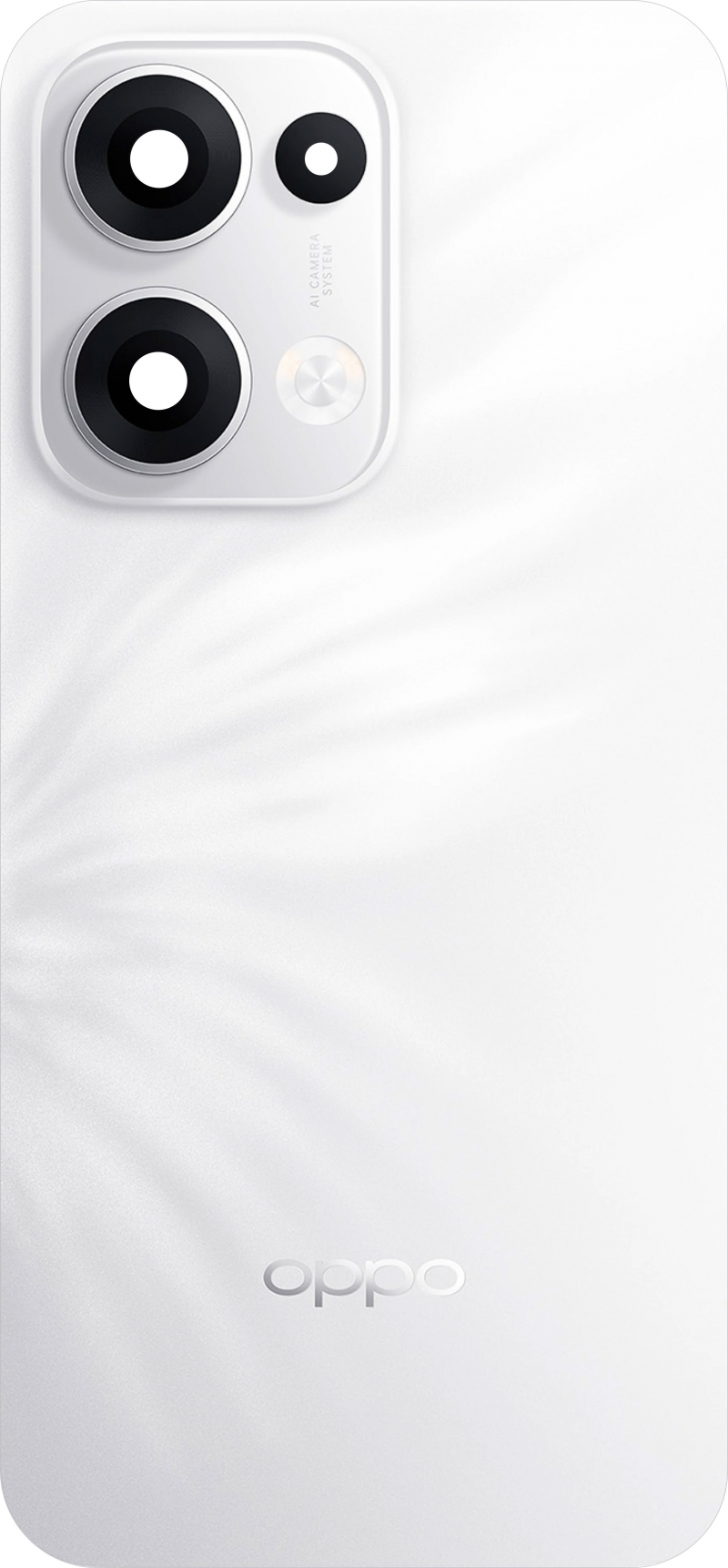 Oppo Reno13 Battery Cover, White (Plume White), Service Pack 621033000484 