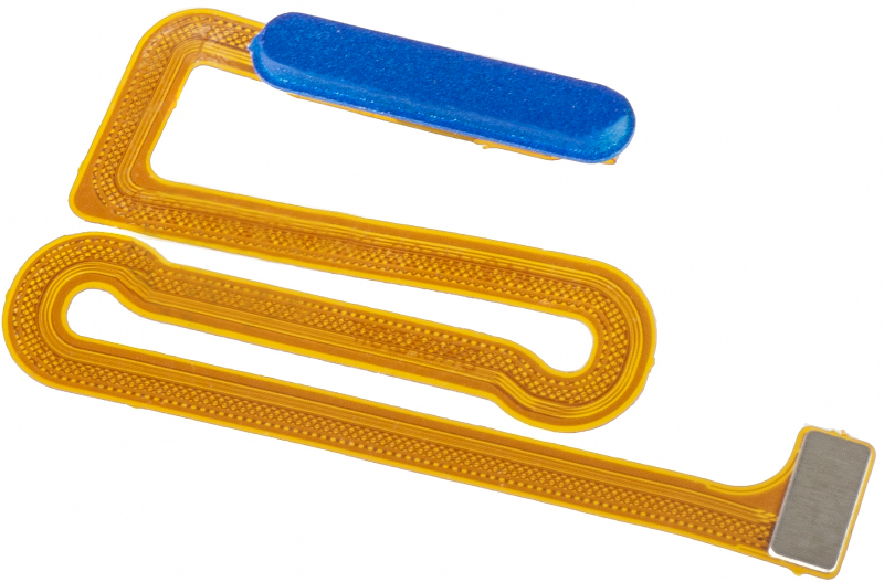 On-Off Microcontact Button - Fingerprint Sensor Samsung Galaxy A12 Nacho A127 / M12 M127 / A12 A125, Blue
