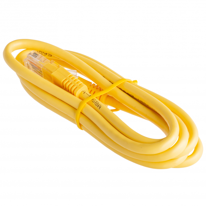 OEM Network Cable, UTP, 1.5m, Yellow, Swap