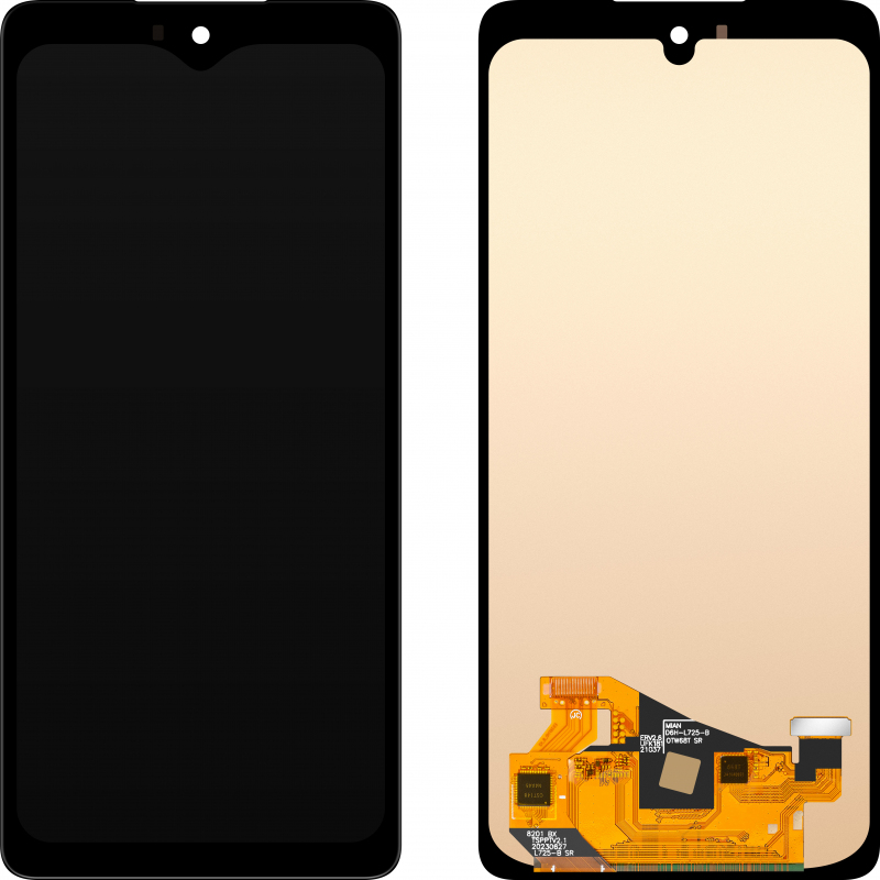 Display cu Touchscreen MP compatibil cu Samsung Galaxy A72 A725 / A72 5G A726, Versiune OLED 
