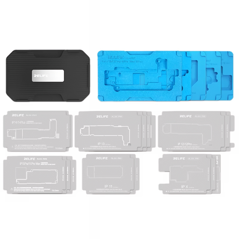Reballing-työteline Relife RL-601T Apple iPhone X - 15 -sarjalle