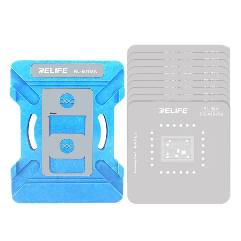 Suport de Lucru Reballing Relife RL-601MA pentru CPU Apple A8 - A18 