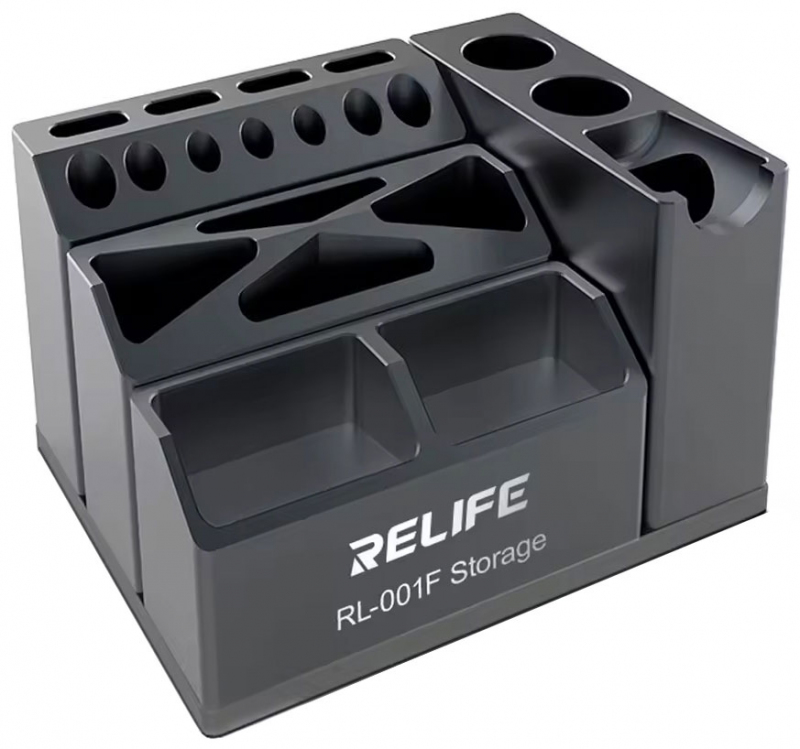 Suport Surubelnite Relife RL-001F, Gri 