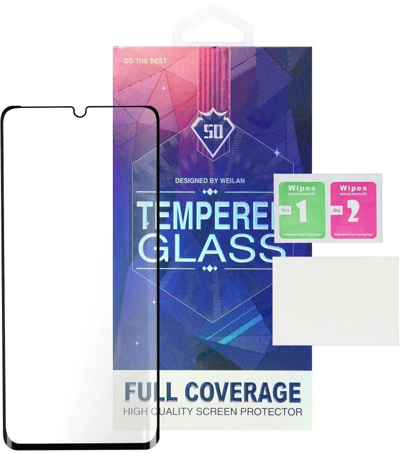 OEM Screen Protector for Xiaomi Redmi Note 14 Pro+ 5G, Tempered Glass, Full Glue, 5D, Black 