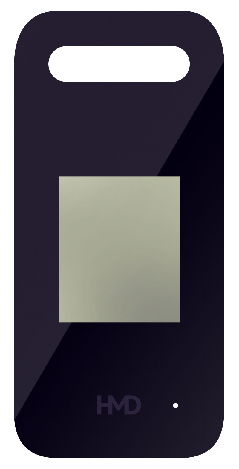 HMD 2660 Flip Screen Glass, Sub Outer, Purple, Service Pack 5004001339SH0