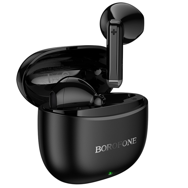 Handsfree Bluetooth Borofone BW88 Deep Rhyme, TWS, Μαύρο 