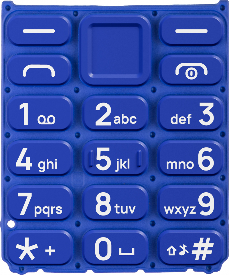 Latin Keyboard HMD 105 / Nokia 105 (2024), Blue, Service Pack SP20Z14Z1454S Latin Keyboard HMD 105 / Nokia 105 (2024), Blue, Service Pack SP20Z14Z1454S