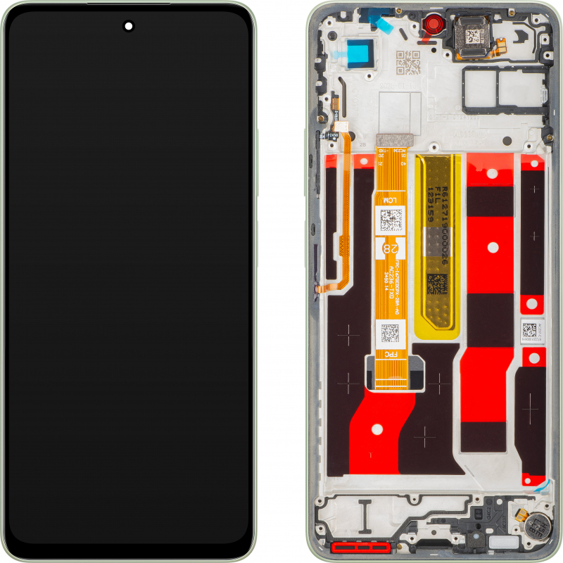 Display cu Touchscreen Oppo A5 Energy / A5 Pro, cu Rama, Verde (Olive Green), Service Pack 621029000494 Display cu Touchscreen Oppo A5 Energy / A5 Pro, cu Rama, Verde (Olive Green), Service Pack 621029000494