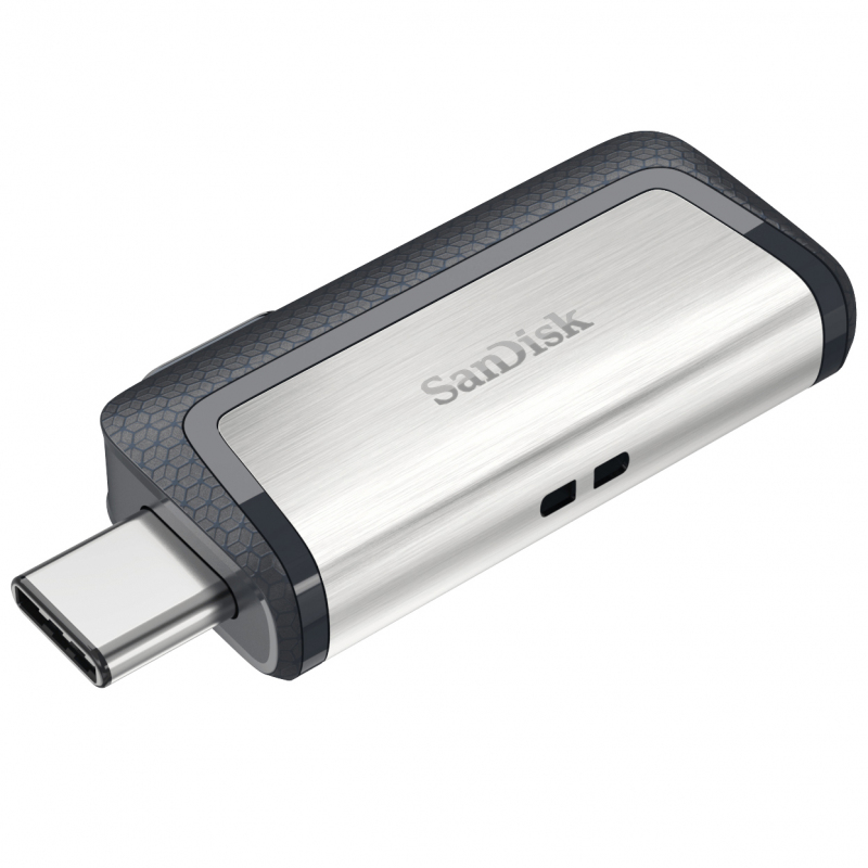 SanDisk Ultra Dual USB-A 3.1 / USB-C External Memory, 128Gb SDDDC2-128G-G46 