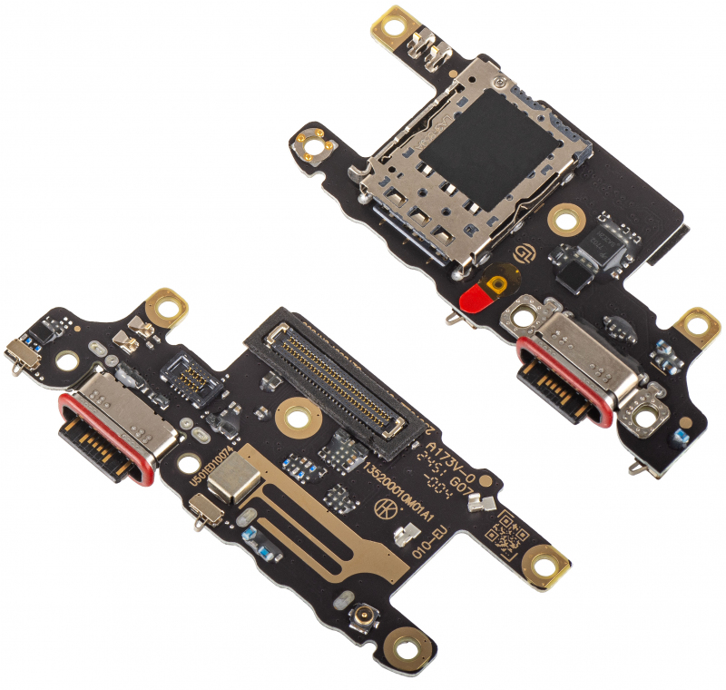 Charging Connector Board - Microphone - SIM Reader Module Xiaomi Redmi Turbo 4 / Poco X7 Pro 