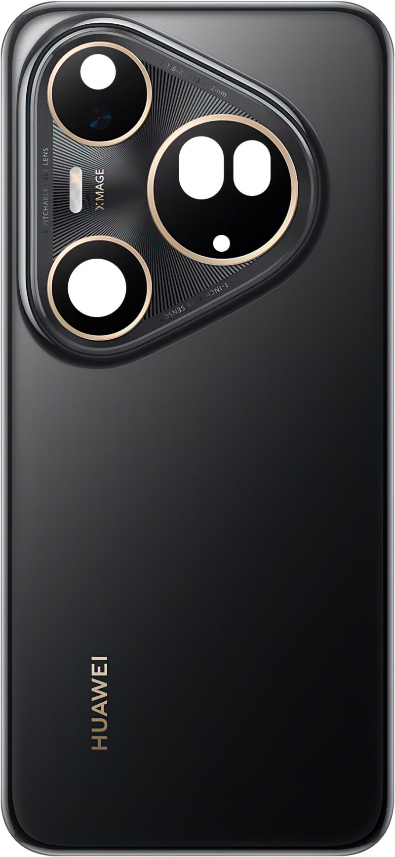 Capac Baterie Huawei Pura 80 Ultra, Negru (Golden Black), Service Pack 02357BQN 
