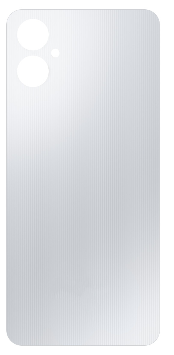 Batteriedeckel kompatibel mit Samsung Galaxy A06 5G A066, Grau 